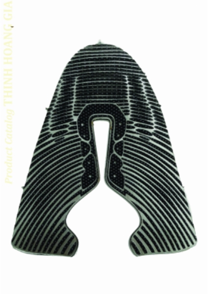 Mặt giày dệt sọc trắng đen - Phụ Liệu Giày Thịnh Hoàng Gia - Công Ty TNHH Sản Xuất Thương Mại Thịnh Hoàng Gia